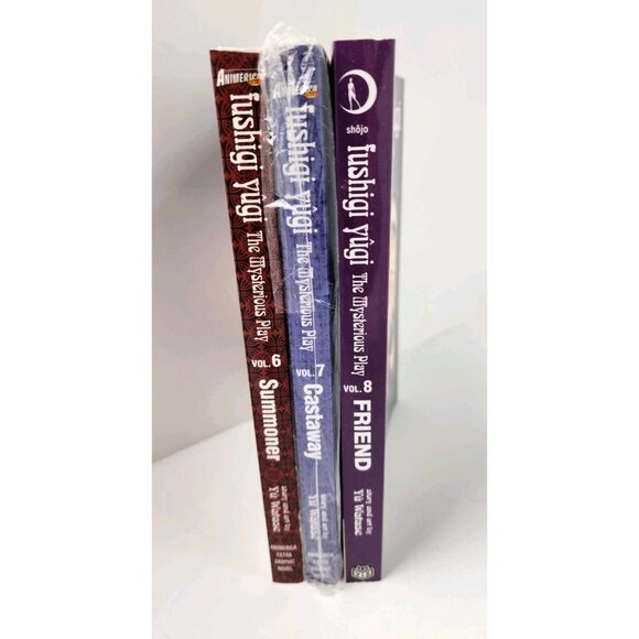 Fushigi Yugi The Mysterious Play Manga Vol 6 7 8 Paperback Yu Watase Vintage - Picture 2 of 12